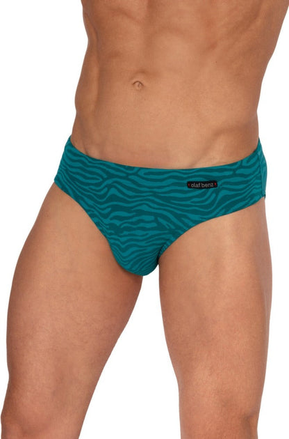 Olaf Benz Blu2554 Beach Brief Swimwear - Emerald
