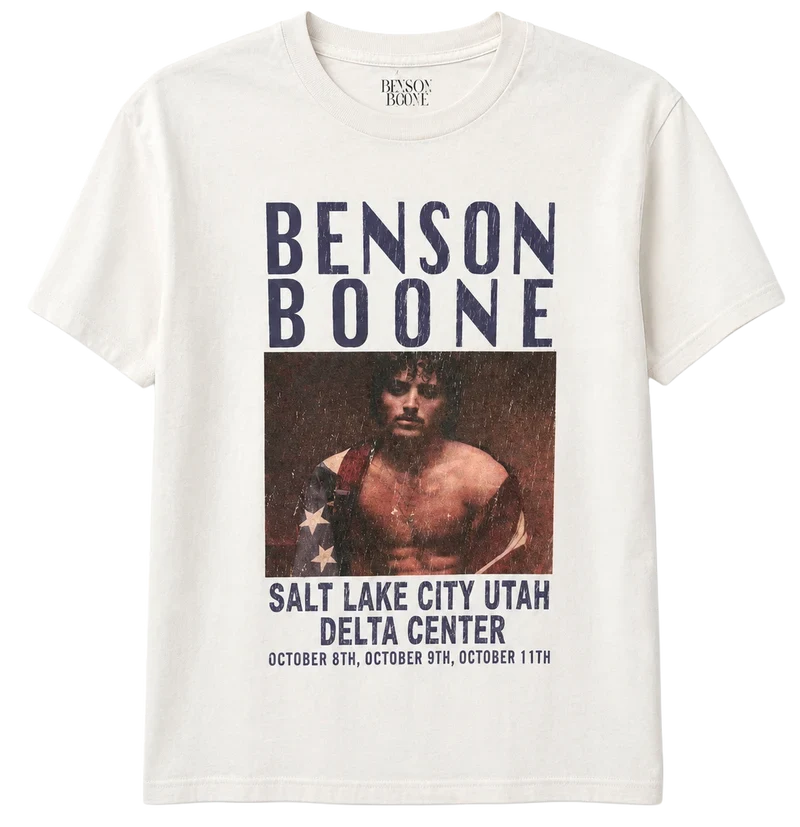Steal Deal Herren-T-Shirt mit lizenziertem Musik-Print