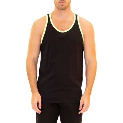 Bespoke Moda Essential Ringer Tank - Choose From 3 Colors