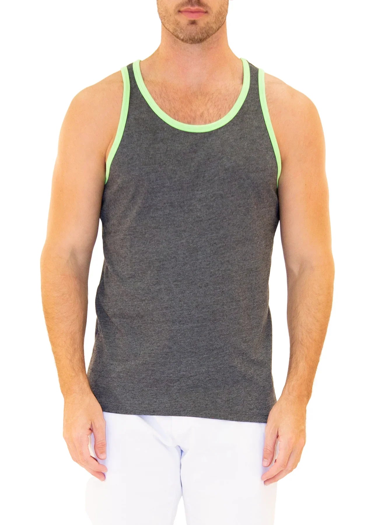 Bespoke Moda Essential Ringer Tank - Choose From 3 Colors