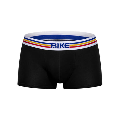 BIKE Athletic Cotton Trunk Underwear - Black