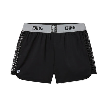 BIKE Athletic Peek-A-Boo Jock Short - Black