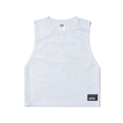 BIKE Athletic Sleeveless Practice Jersey - White