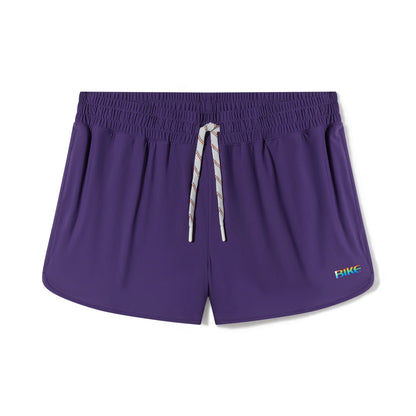 BIKE Athletic Track Short - Pride Purple