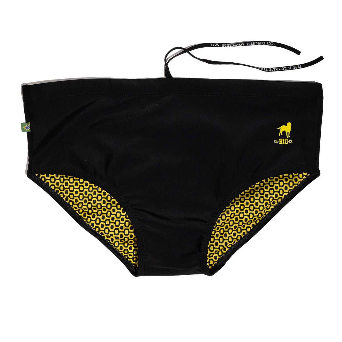 CA-RIO-CA Classic Cut Solids Sunga - Male Bathing Suit