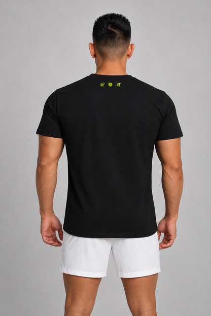 Jed North Men's Built Basic Tee - Jet Black