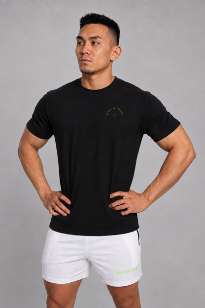 Jed North Men's Built Basic Tee - Jet Black