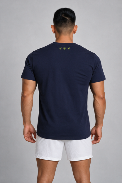 Jed North Men's Built Basics Tee - Navy Blue