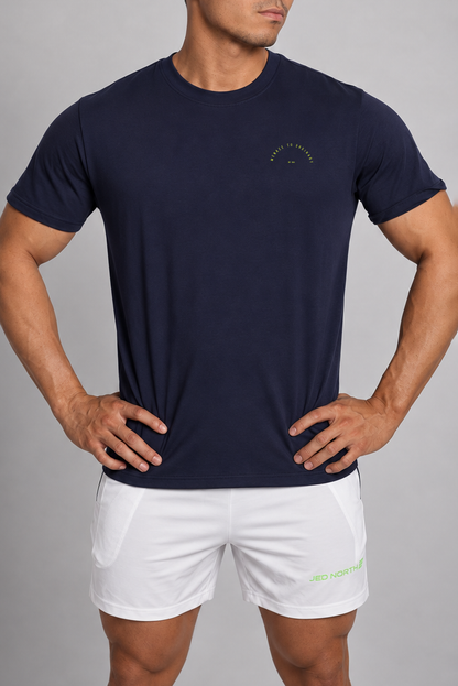 Jed North Men's Built Basics Tee - Navy Blue