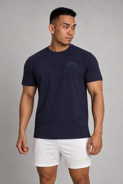 Jed North Men's Built Basics Tee - Navy Blue