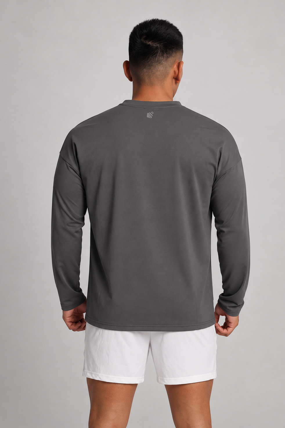 Jed North Men's Base Performance Long Sleeve T-Shirt - Dark Gray