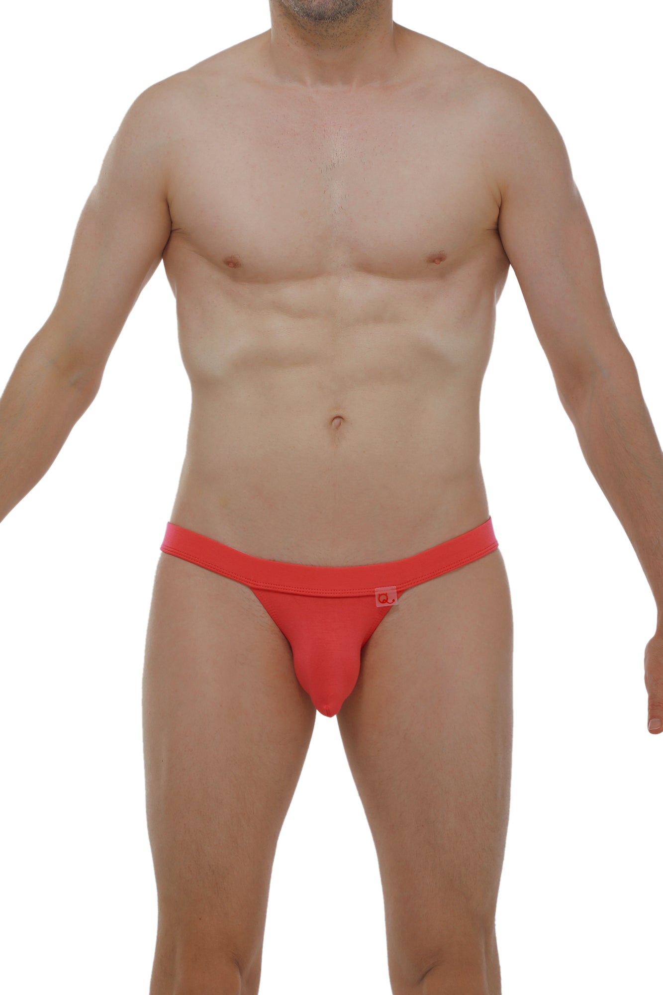 Red athletic briefs bikini sillas modal fuchsia with snug fit and elastic waistband in modal fabric