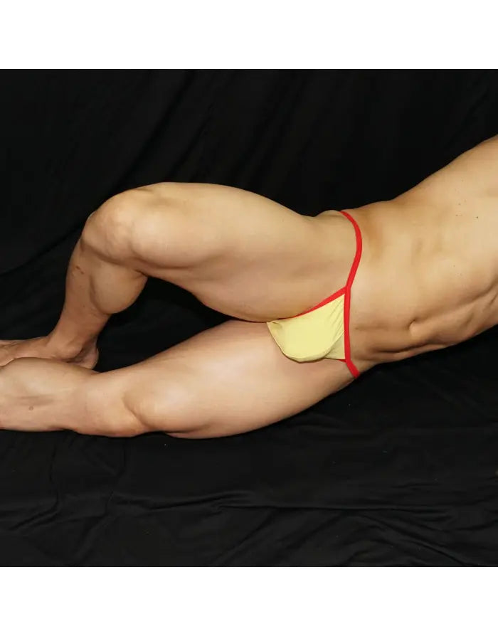 Sous-vêtements bikini pour homme Arroyman en jaune clair - CREY11M