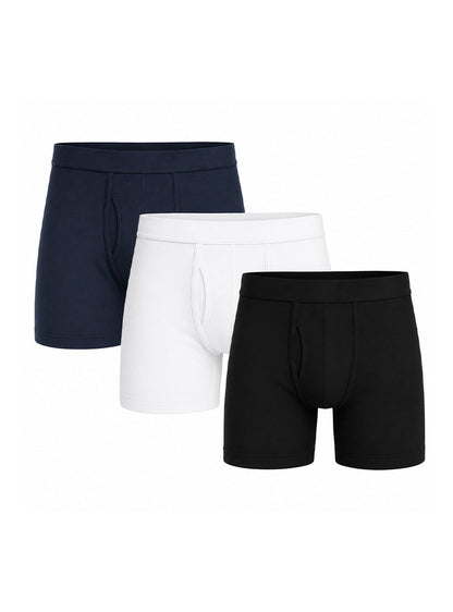 Lot de 3 caleçons boxers en coton pour homme grande taille Players