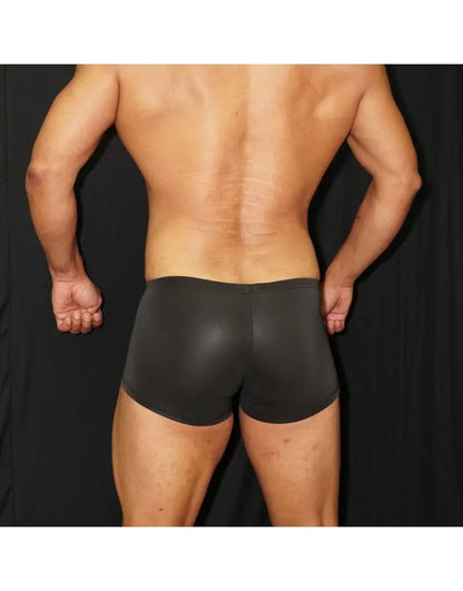 Arroyman Herren-Boxershorts aus Kunstleder - Mini033S