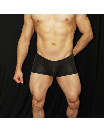 Arroyman Herren-Boxershorts aus Kunstleder - Mini033S