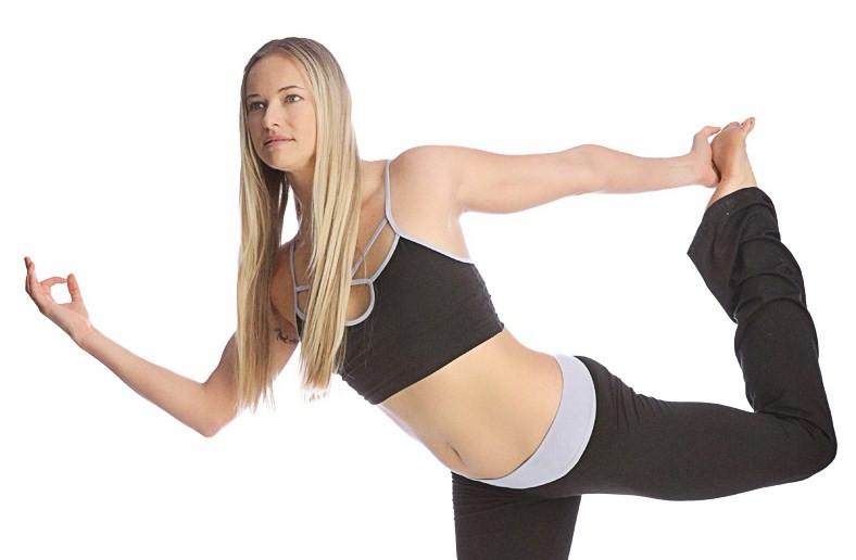 Bra top black athletic sports bra with light gray crisscross straps designed for activewear