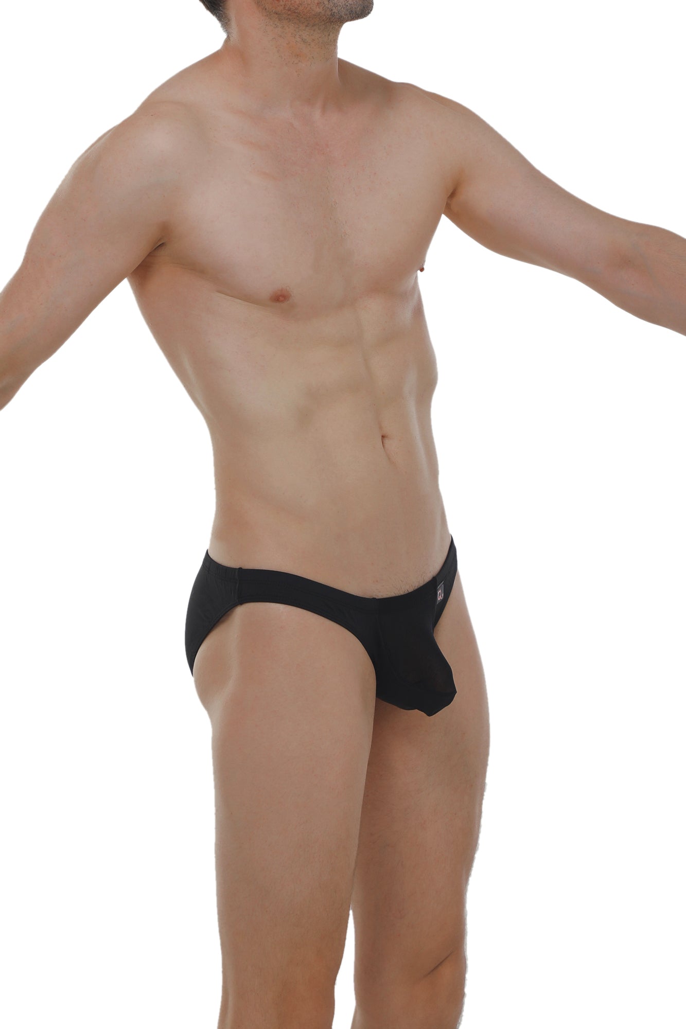 Brief myennnes black snug fit black men’s briefs with small side logo designed for everyday comfort and support