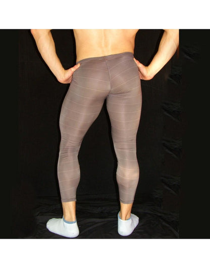 Arroyman Men's Gym Bulge Tights Pants - Cafeton RNR025M