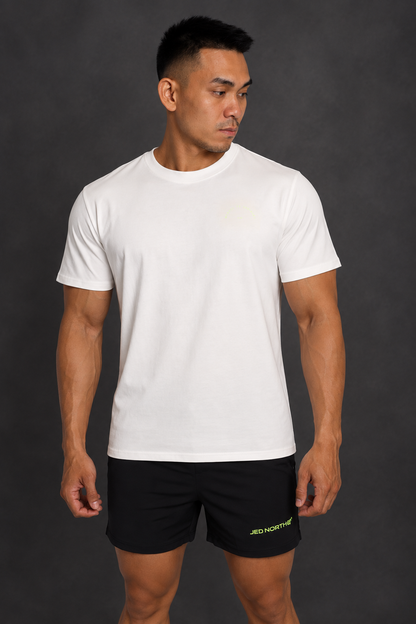 Jed North Men's Built Basics Tee - Polar White
