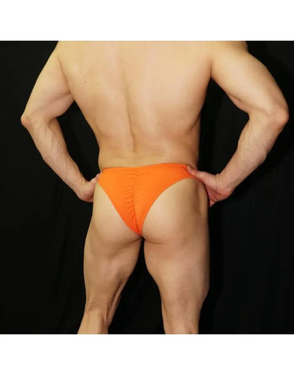 Arroyman Men's Micro Buns Bulge Underwear - Orange BNS001M