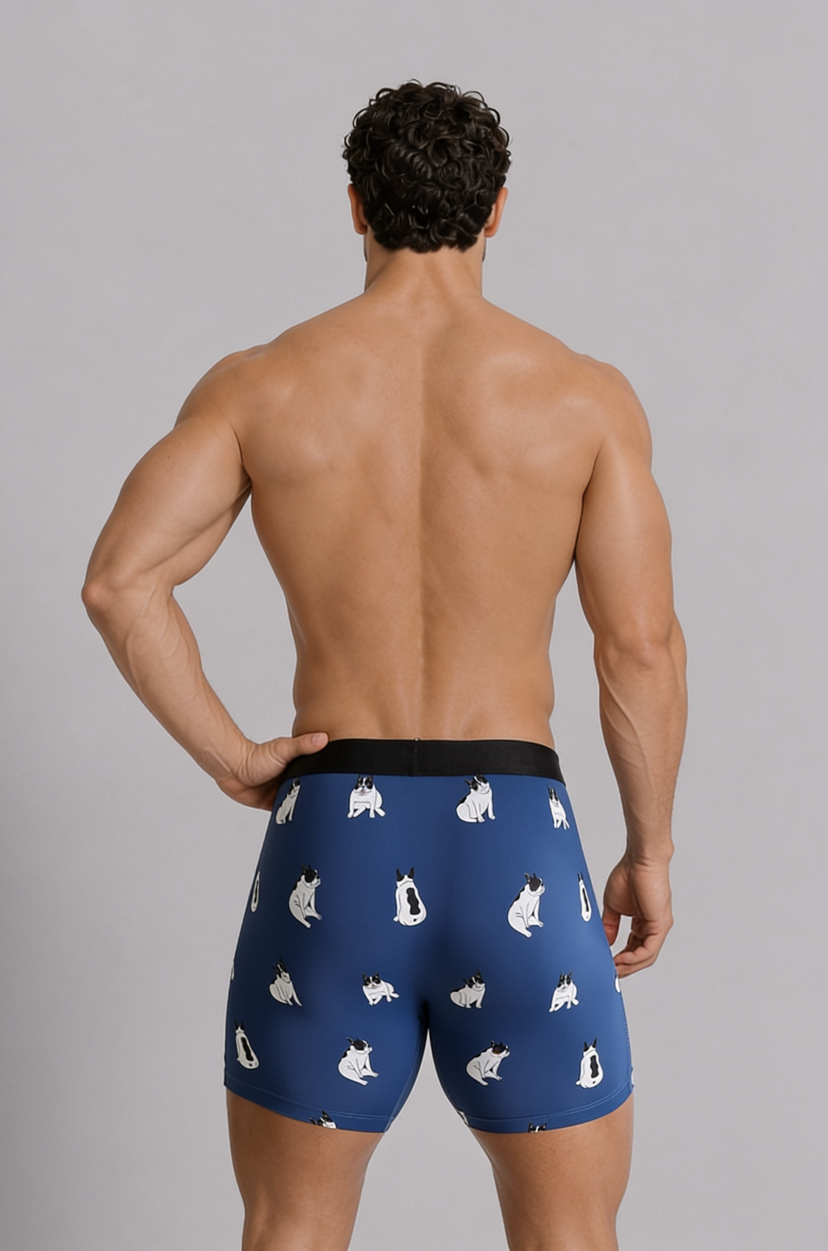 Curious Beaver Men's Boxer Briefs - Bulldogs