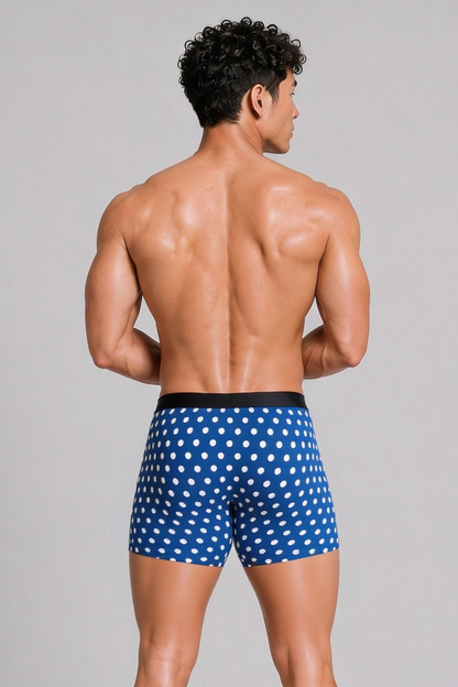 Curious Beaver Men's Boxer Briefs - Polka Dots
