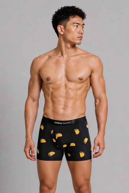 Curious Beaver Men's Boxer Briefs - Tacos