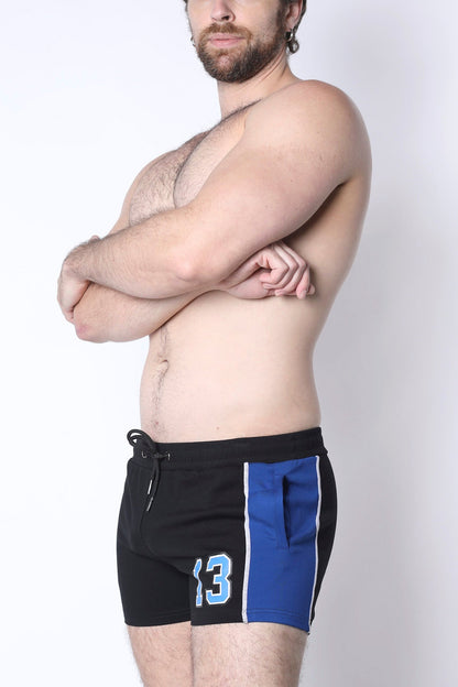 CellBlock 13 Field Goal Zipper Short - Black/Blue