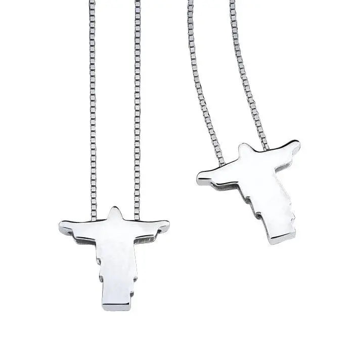 CA-RIO-CA Collier croix pour homme Le Scapulaire du Christ - Bijou de mode masculin