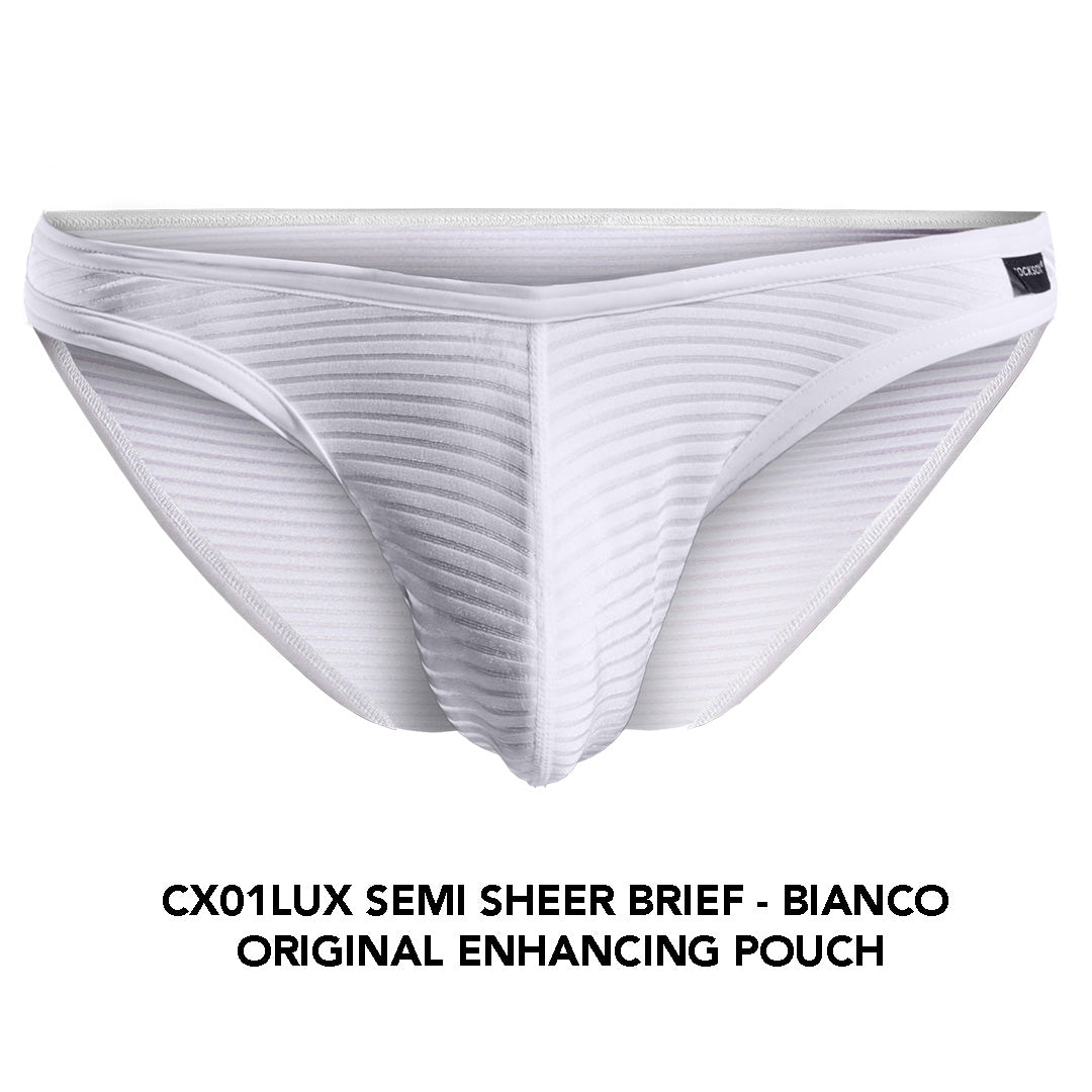 Cocksox CX01LUX Semi-Sheer Brief