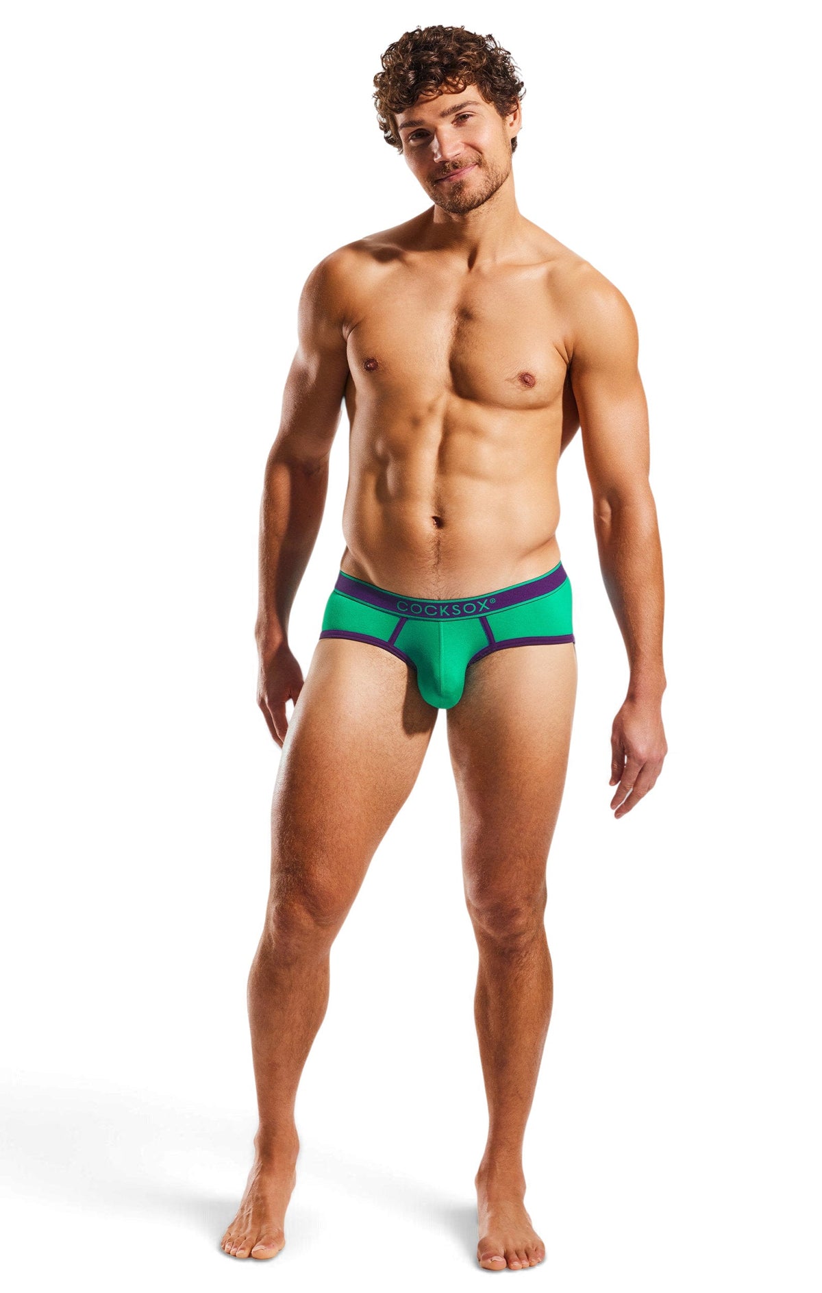 Slip de sport pour homme en bambou Cocksox CX76BB