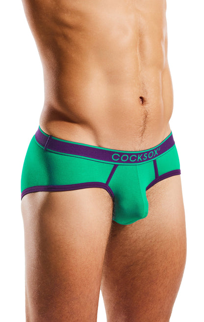Slip de sport pour homme en bambou Cocksox CX76BB
