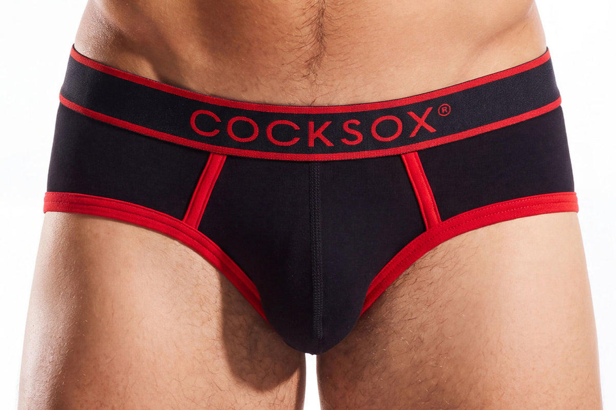 Slip de sport pour homme en bambou Cocksox CX76BB