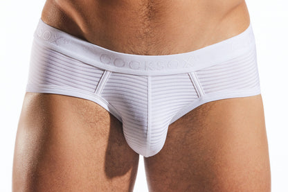 Cocksox CX76LUX Semi-Sheer Sports Brief