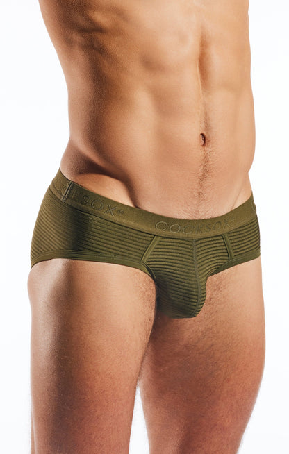 Cocksox CX76LUX Semi-Sheer Sports Brief