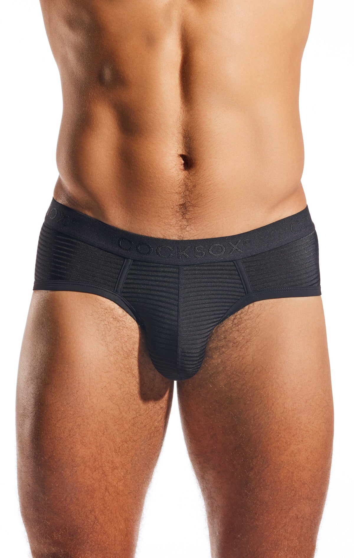 Cocksox CX76LUX Semi-Sheer Sports Brief