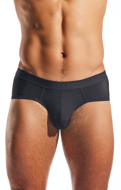 Cocksox CX76LUX Semi-Sheer Sports Brief