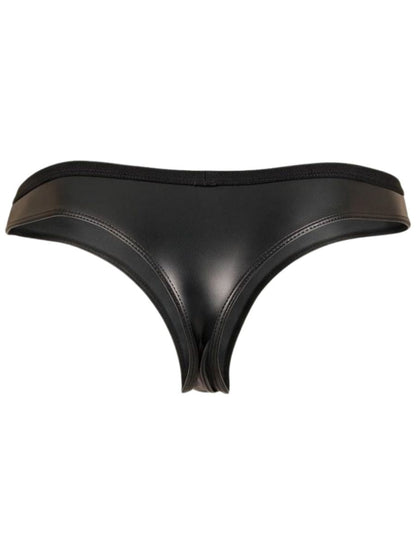 CandyMan 95009 Herren-Unterwäsche, verführerische Spitzen-Tangas, Farbe Schwarz