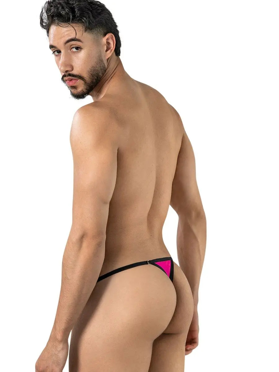 CandyMan 95016 Herrenunterwäsche Sexy Netz-Tangas Farbe Pink