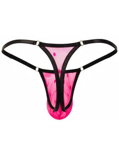 CandyMan 95016 Herrenunterwäsche Sexy Netz-Tangas Farbe Pink