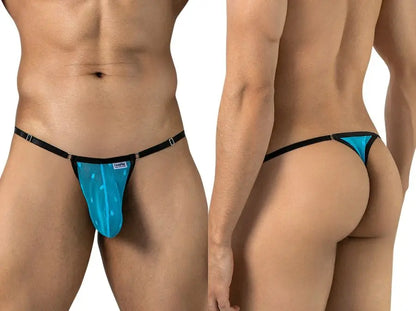 CandyMan 95016 Herrenunterwäsche Sexy Netz-Tangas Farbe Türkis
