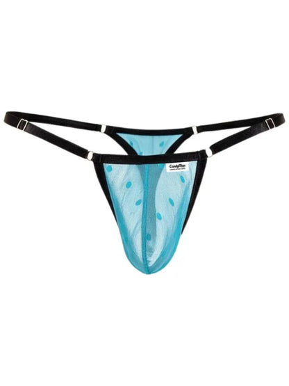 CandyMan 95016 Herrenunterwäsche Sexy Netz-Tangas Farbe Türkis