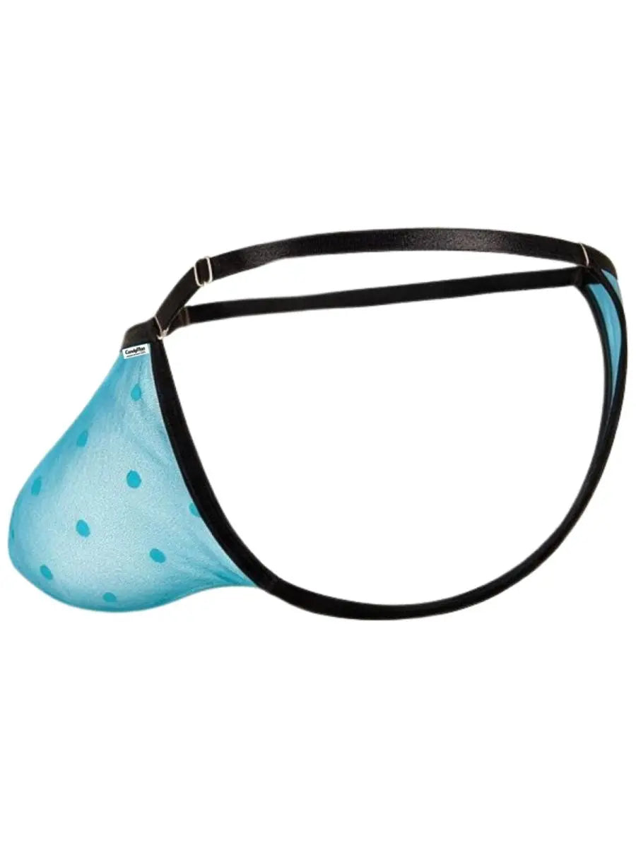 CandyMan 95016 Herrenunterwäsche Sexy Netz-Tangas Farbe Türkis