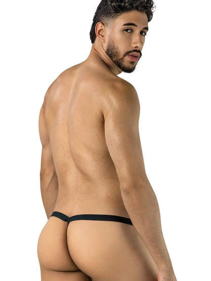 CandyMan 95017 Herren-Unterwäsche Mesh-Tangas Farbe Schwarz