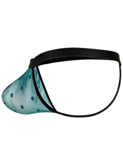 CandyMan 95017 Herren-Unterwäsche Mesh-Tangas Farbe Smaragd