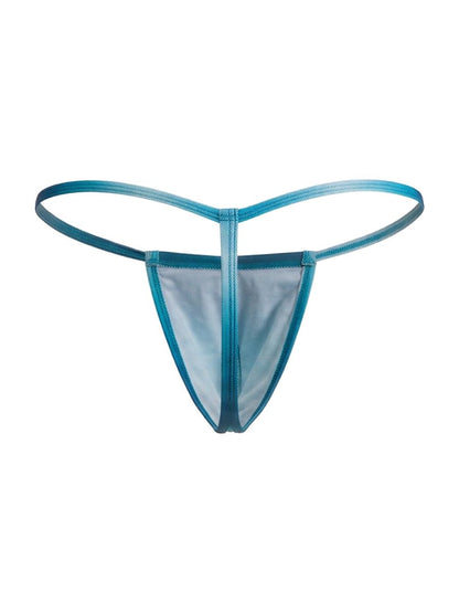 CandyMan 9586 G-String Color Blue Print - SeductiveUtopia.net