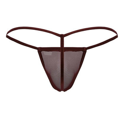 CandyMan 99246 G-String Thongs Color Burgundy