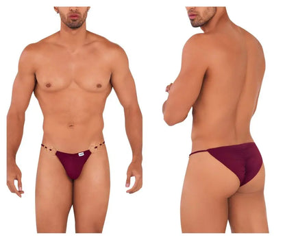 CandyMan Herrenunterwäsche 99710 Holes in One Bikini Farbe Burgundy