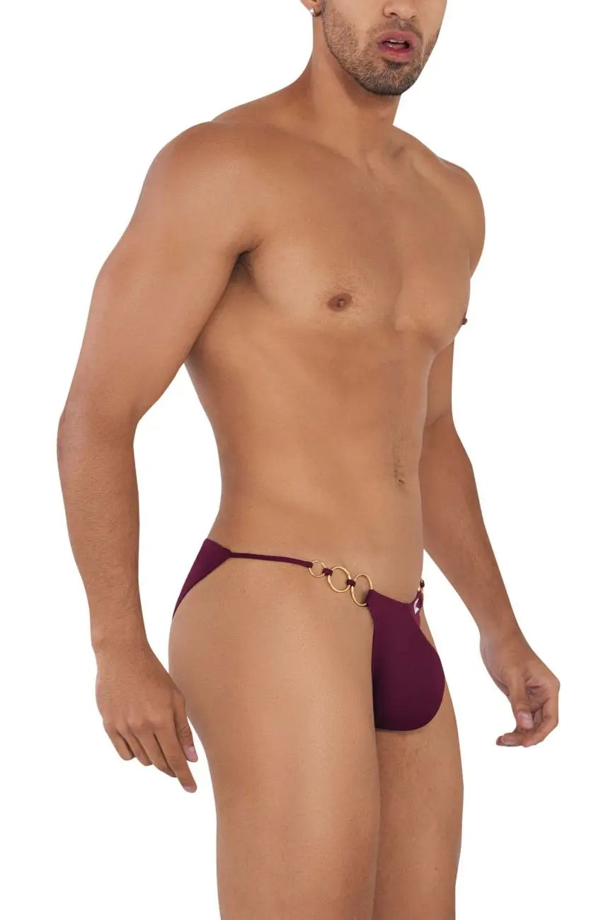 CandyMan Herrenunterwäsche 99710 Holes in One Bikini Farbe Burgundy